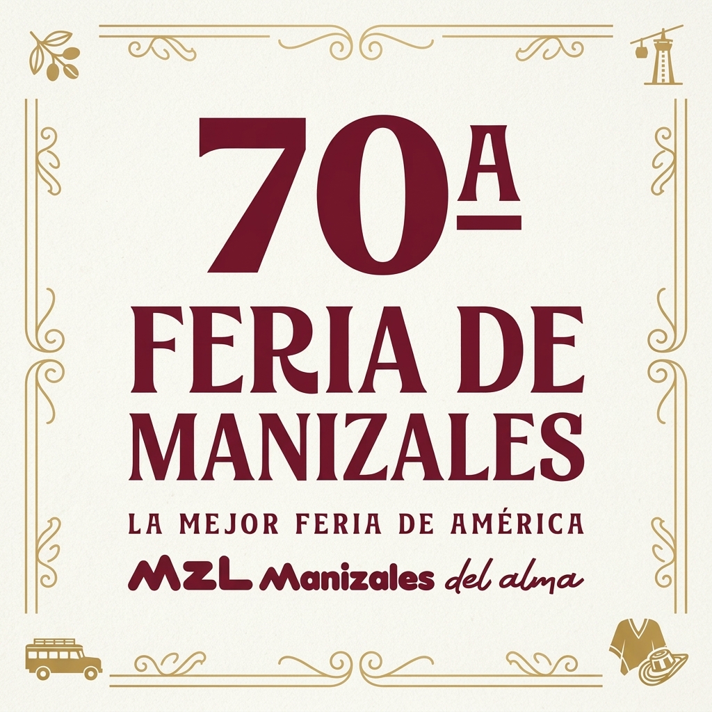 Manizales se alista para celebrar por lo alto su histórica 70° Feria de Manizales